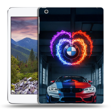 Силиконовый чехол на Ipad Mini 3 с принтом BMW БМВ Силиконовый чехол на Ipad Mini 3 с принтом BMW БМВ