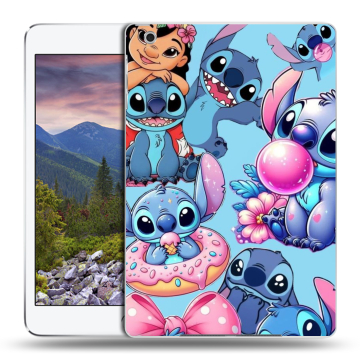 Силиконовый чехол на Ipad Mini 3 с принтом Лило и Стич