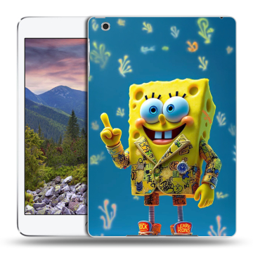 Силиконовый чехол на Ipad Mini 3 с принтом Спанч боб Спанчбоб Силиконовый чехол на Ipad Mini 3 с принтом Спанч боб Спанчбоб