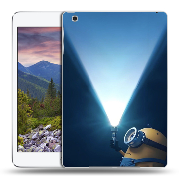 Силиконовый чехол на Ipad Mini 3 с принтом Миньоны Силиконовый чехол на Ipad Mini 3 с принтом Миньоны