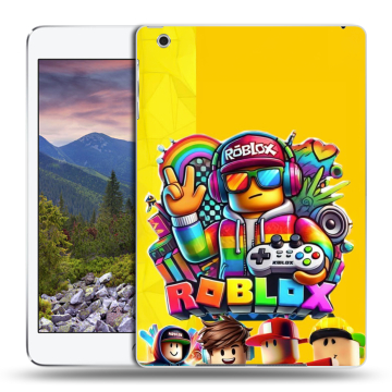 Силиконовый чехол на Ipad Mini 3 с принтом Roblox Роблокс Силиконовый чехол на Ipad Mini 3 с принтом Roblox Роблокс