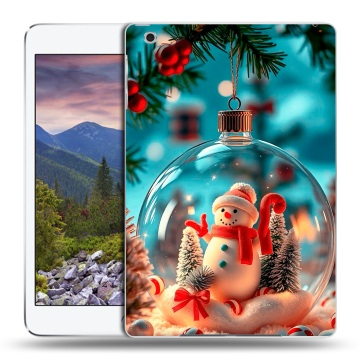 Силиконовый чехол на Ipad Mini 3 с принтом Новый год