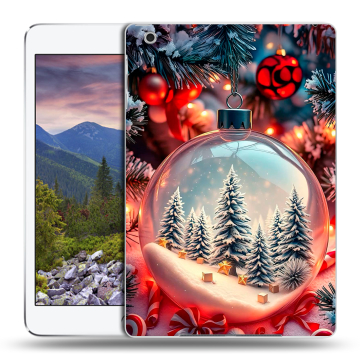 Силиконовый чехол на Ipad Mini 3 с принтом Новый год