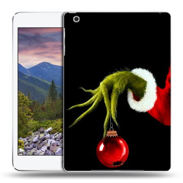 Силиконовый чехол на Ipad Mini 3 с принтом Новый год Гринч