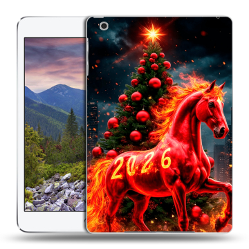 Силиконовый чехол на Ipad Mini 3 с принтом Новый год