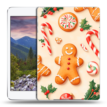 Силиконовый чехол на Ipad Mini 3 с принтом Новый год