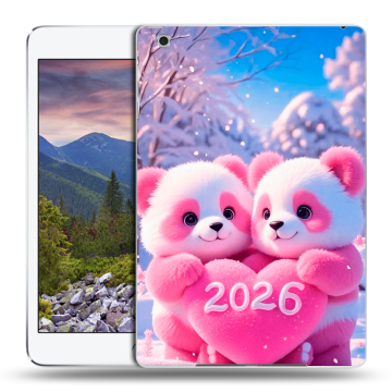 Силиконовый чехол на Ipad Mini 3 с принтом Новый год