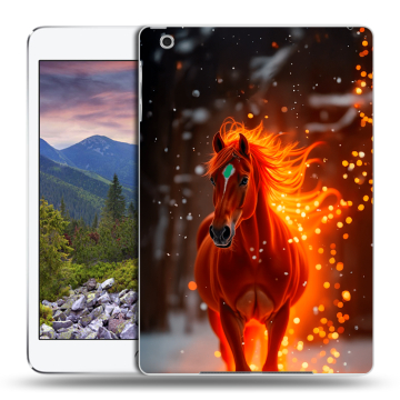 Силиконовый чехол на Ipad Mini 3 с принтом Новый год