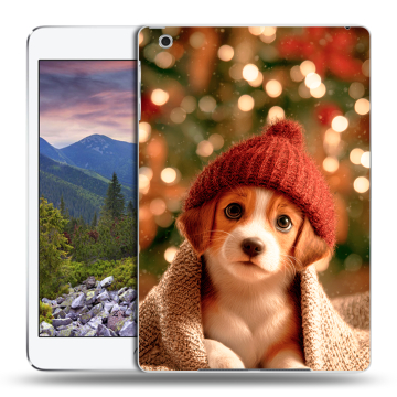 Силиконовый чехол на Ipad Mini 3 с принтом Новый год