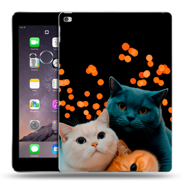 Силиконовый чехол на планшета Ipad Air 2 с принтом Кошки