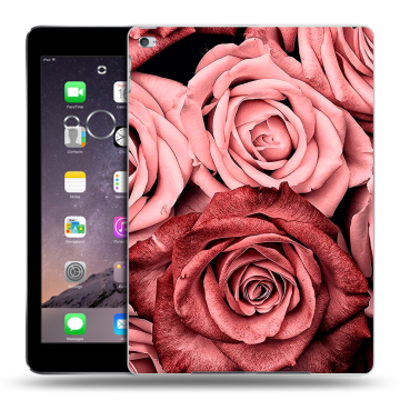Силиконовый чехол на планшета Ipad Air 2 с принтом Цветы розы