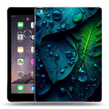 Силиконовый чехол на планшета Ipad Air 2 с принтом Листья