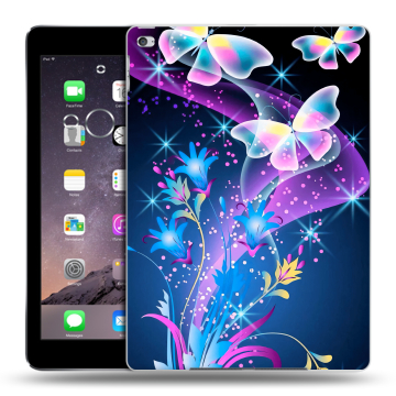 Силиконовый чехол на Ipad Air 2 с принтом Бабочки