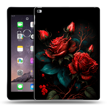 Силиконовый чехол на Ipad Air 2 с принтом Розы красные
