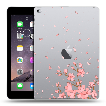 Силиконовый чехол на Ipad Air 2 с принтом Ветка сакуры