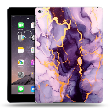 Силиконовый чехол на Ipad Air 2 с принтом Мрамор