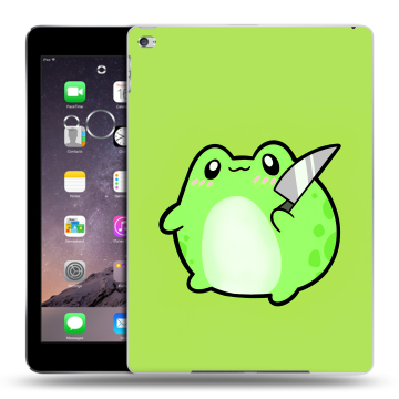 Силиконовый чехол на Ipad Air 2 с принтом Лягушенок