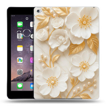 Силиконовый чехол на Ipad Air 2 с принтом Цветы