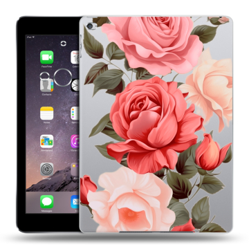 Силиконовый чехол на Ipad Air 2 с принтом Розы