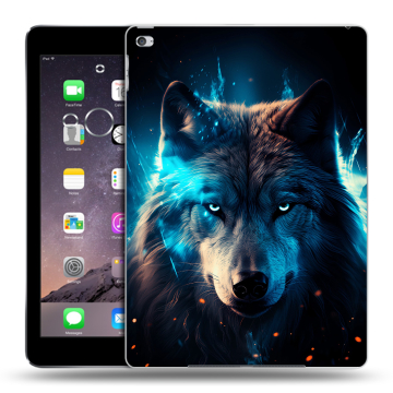 Силиконовый чехол на Ipad Air 2 с принтом Волк ночной Силиконовый чехол на Ipad Air 2 с принтом Волк ночной