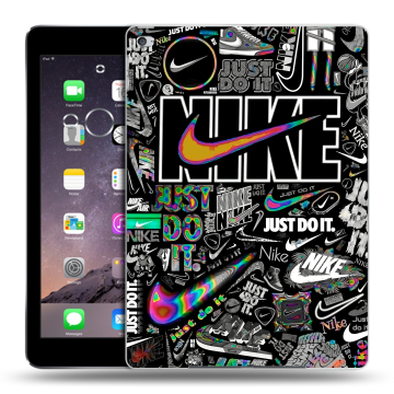 Силиконовый чехол на Ipad Air 2 с принтом Найк Силиконовый чехол на Ipad Air 2 с принтом Найк