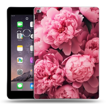 Силиконовый чехол на Ipad Air 2 с принтом цветы пионы