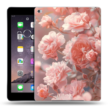 Силиконовый чехол на Ipad Air 2 с принтом Розовые розы