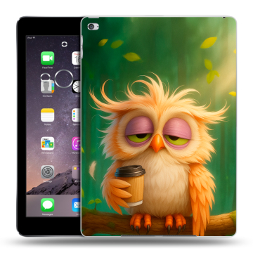 Силиконовый чехол на Ipad Air 2 с принтом сова
