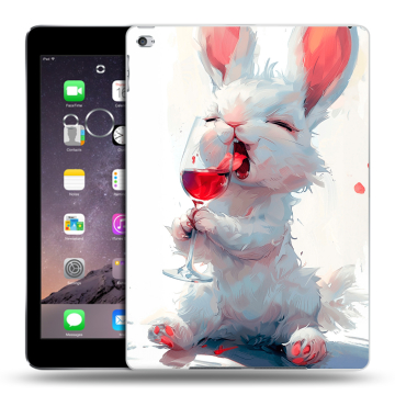 Силиконовый чехол на Ipad Air 2 с принтом кролик зайчик