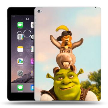 Силиконовый чехол на Ipad Air 2 с принтом Шрек Shrek