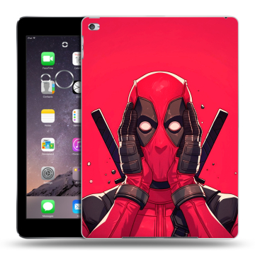 Силиконовый чехол на Ipad Air 2 с принтом Дедпул Deadpool