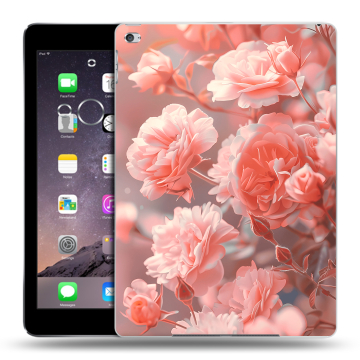Силиконовый чехол на Ipad Air 2 с принтом Розы цветы