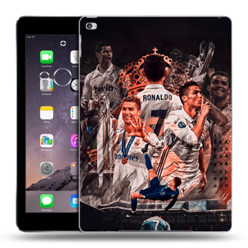 Силиконовый чехол на Ipad Air 2 с принтом Реал Роналдо Real Ronaldo Силиконовый чехол на Ipad Air 2 с принтом Реал Роналдо Real Ronaldo