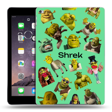 Силиконовый чехол на Ipad Air 2 с принтом Шрек Shrek