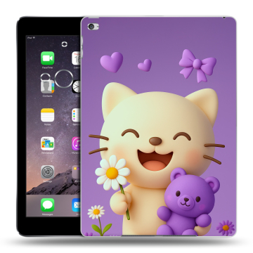 Силиконовый чехол на Ipad Air 2 с принтом для девочек