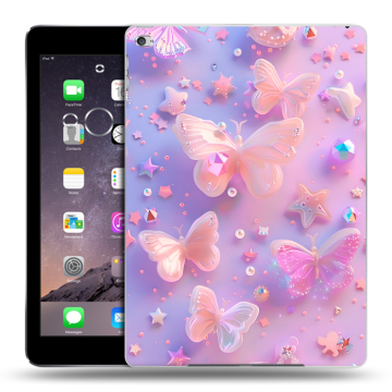 Силиконовый чехол на Ipad Air 2 с принтом Бабочки Силиконовый чехол на Ipad Air 2 с принтом Бабочки