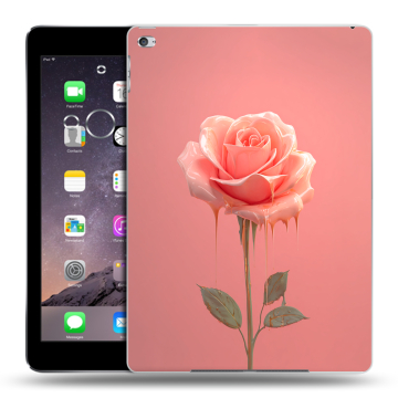 Силиконовый чехол на Ipad Air 2 с принтом Розовая роза