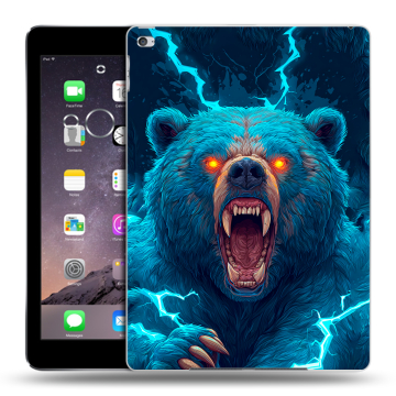 Силиконовый чехол на Ipad Air 2 с принтом Медведь
