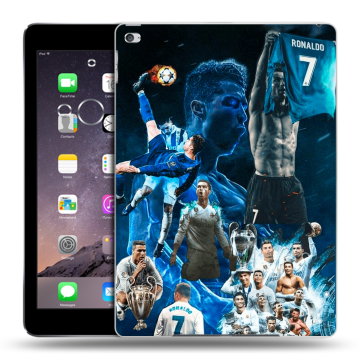 Силиконовый чехол на Ipad Air 2 с принтом Реал Роналдо Силиконовый чехол на Ipad Air 2 с принтом Реал Роналдо