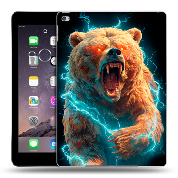 Силиконовый чехол на Ipad Air 2 с принтом Медведь