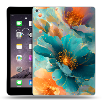Силиконовый чехол на Ipad Air 2 с принтом Цветы
