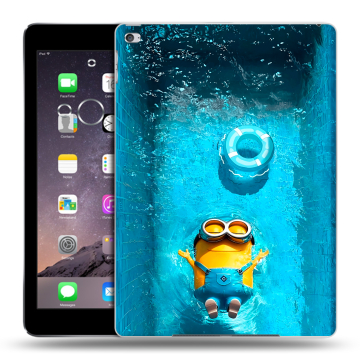 Силиконовый чехол на Ipad Air 2 с принтом Миньоны Силиконовый чехол на Ipad Air 2 с принтом Миньоны