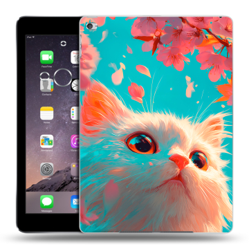 Силиконовый чехол на Ipad Air 2 с принтом Красивый кот
