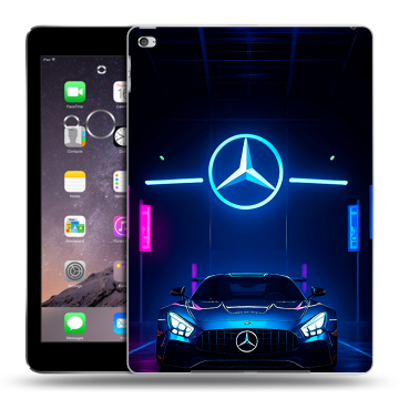 Силиконовый чехол на Ipad Air 2 с принтом Mercedes Мерседес