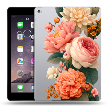 Силиконовый чехол на Ipad Air 2 с принтом цветы