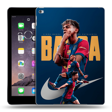Силиконовый чехол на Ipad Air 2 с принтом Барселона Barca Yamal 