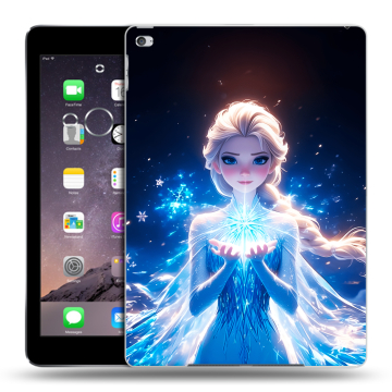 Силиконовый чехол на Ipad Air 2 с принтом Холодное сердце Frozen