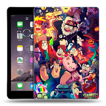 Силиконовый чехол на Ipad Air 2 с принтом Gravity Falls Гравити Фолз