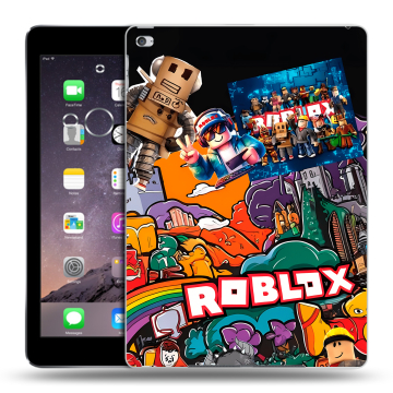 Силиконовый чехол на Ipad Air 2 с принтом Roblox Роблокс