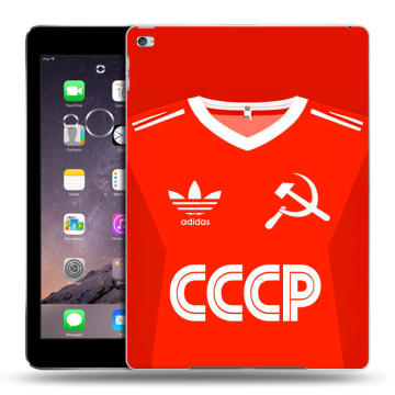 Силиконовый чехол на Ipad Air 2 с принтом Флаг Герб СССР
